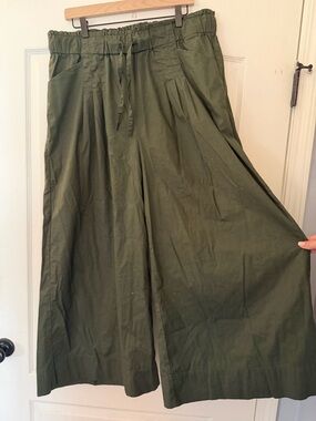 torrid Olive Green Wide Leg Pants